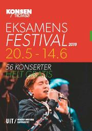 Plakat Konsen Eksamensfestival